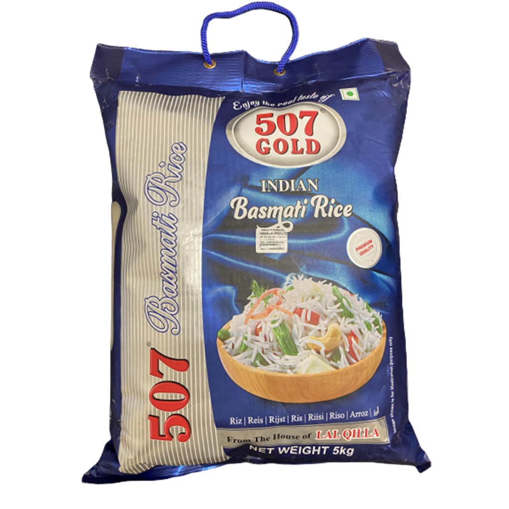 507 Gold Indian Basmati Rice is long rice (5Kg) Shopee Philippines