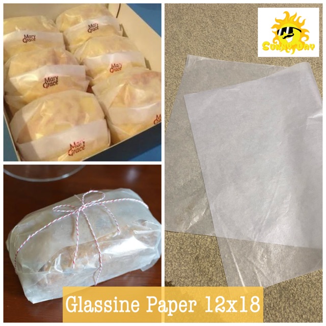 Glassine Paper 12 x 18” and 9 x 12” Shopee Philippines