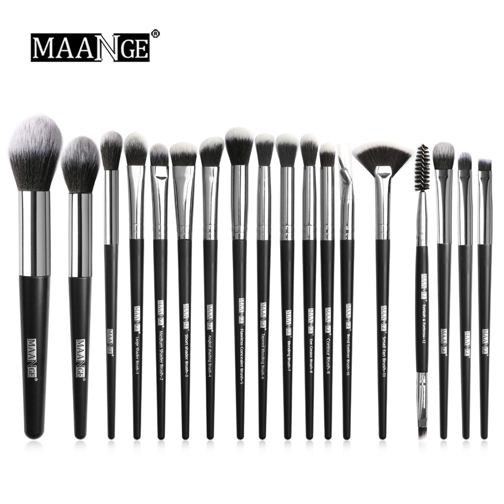 Maange Makeup Brushes Kit Pcs Set Shopee Philippines