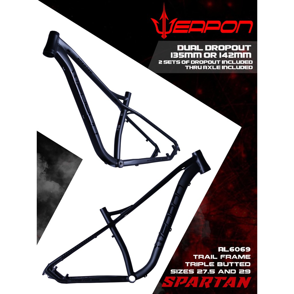 weapon frame mtb