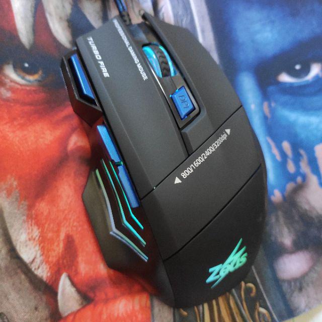 Zeus M330 High Speed Gaming Mouse with Mouse Pad | Shopee Philippines