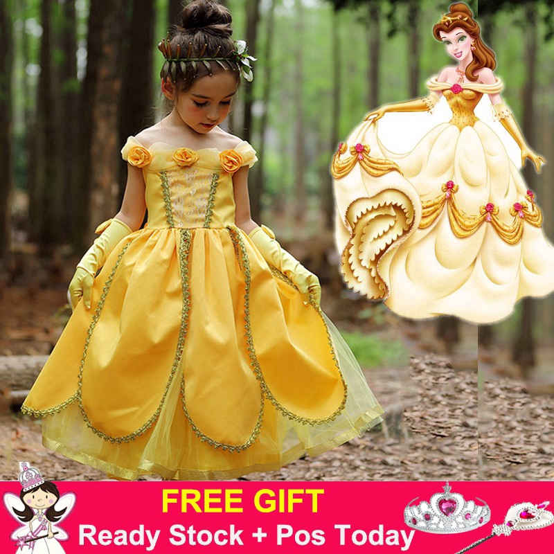 beauty and the beast dress for girl