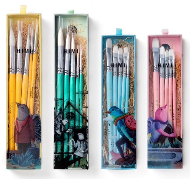 MIYA HIMI Paint Brush Gift Set (5pcs) Shopee Philippines