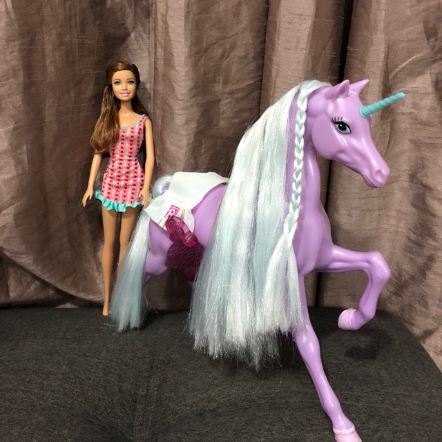 barbie unicorn set