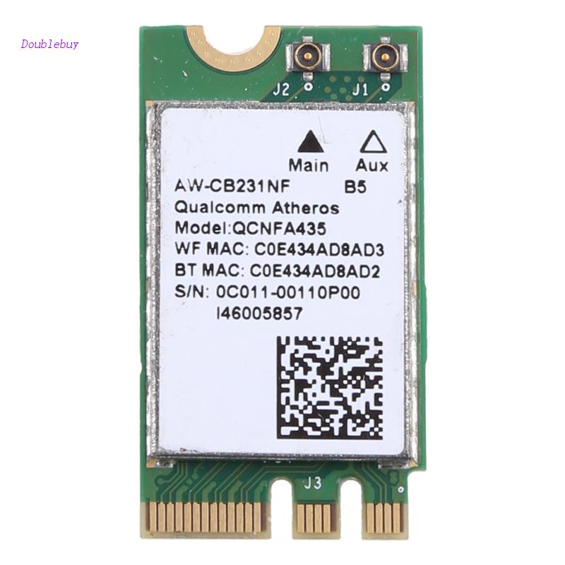 Doublebuy Wireless Adapter Card for QCA9377 QCNFA435 802.11AC 2.4G/5G