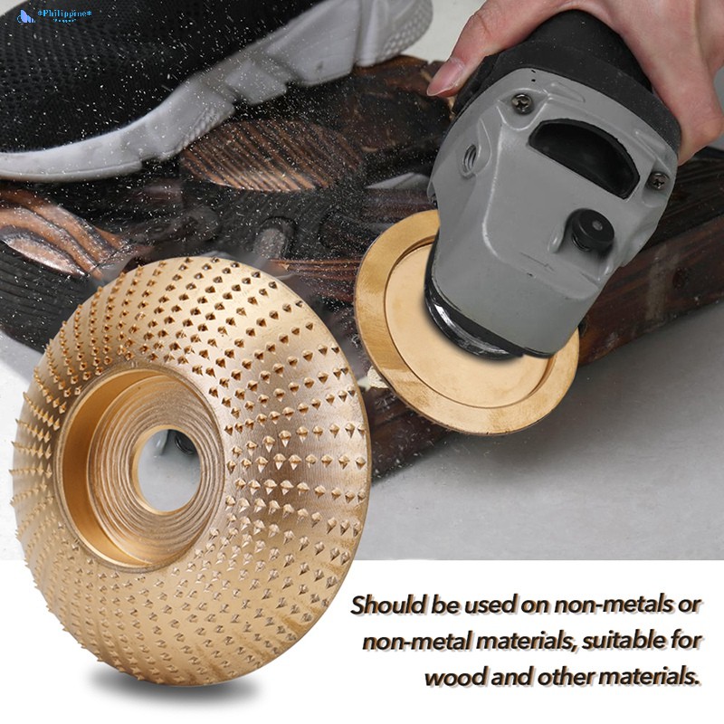 Grinding Wheel Angle Grinder Disc Wood Carving Tool Bore Gold