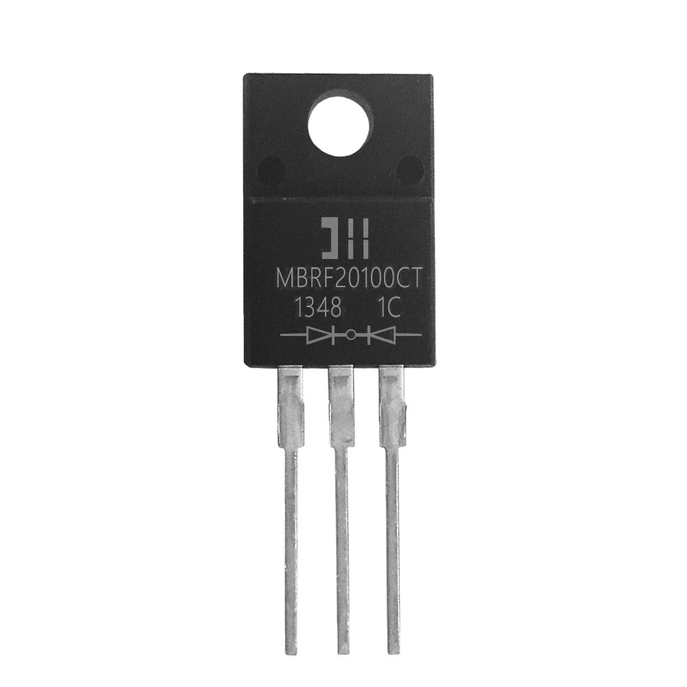 Dual Schottky Barrier Rectifier Diode 10A 100V 20A 200V Mbrf10100ct MBRF20150CT