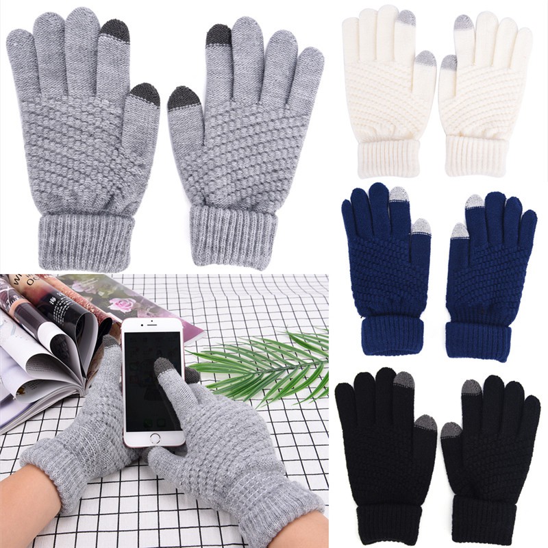 wool gloves touch screen