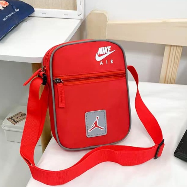 Jordan Sling Bag "Red" (OEM PREMIUM Quality) Shopee Philippines