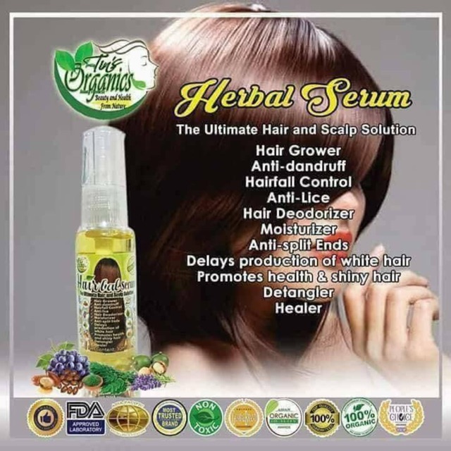 Hairbal Serum by Pretty Tin’s Organics