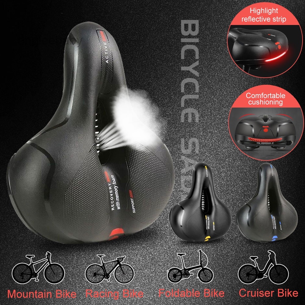ALB Ergonomic Bike Saddle Shock Absorber Ball Punching Foam System