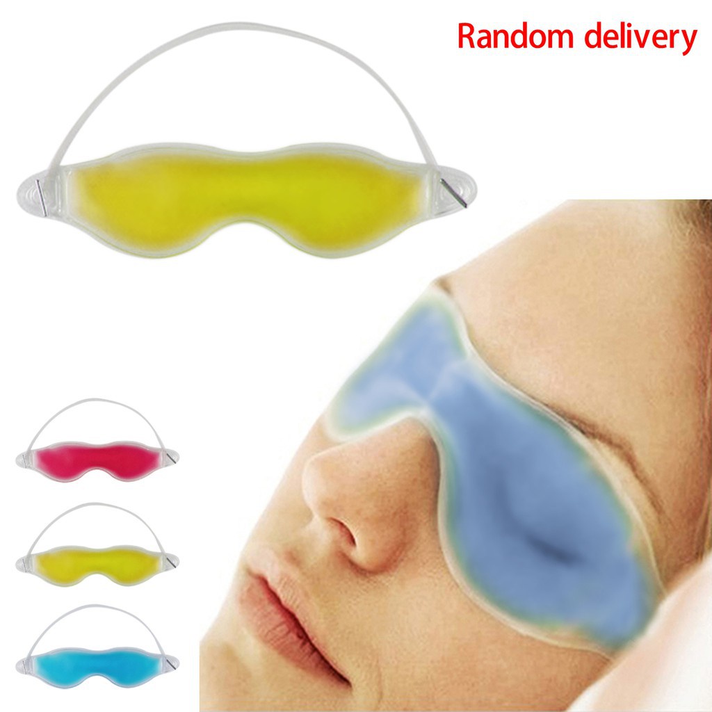 Gel Eye Mask Cold Pack Warm Heat Ice Sleeping Tired Mask ΘTIRΘ Shopee
