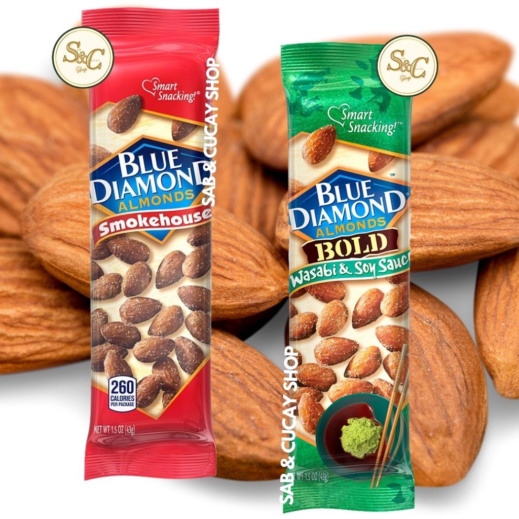 Blue Diamond Almonds Wasabi And Soy Sauce