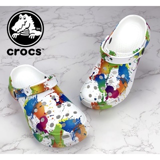 Crocs printed fashion sandals for women