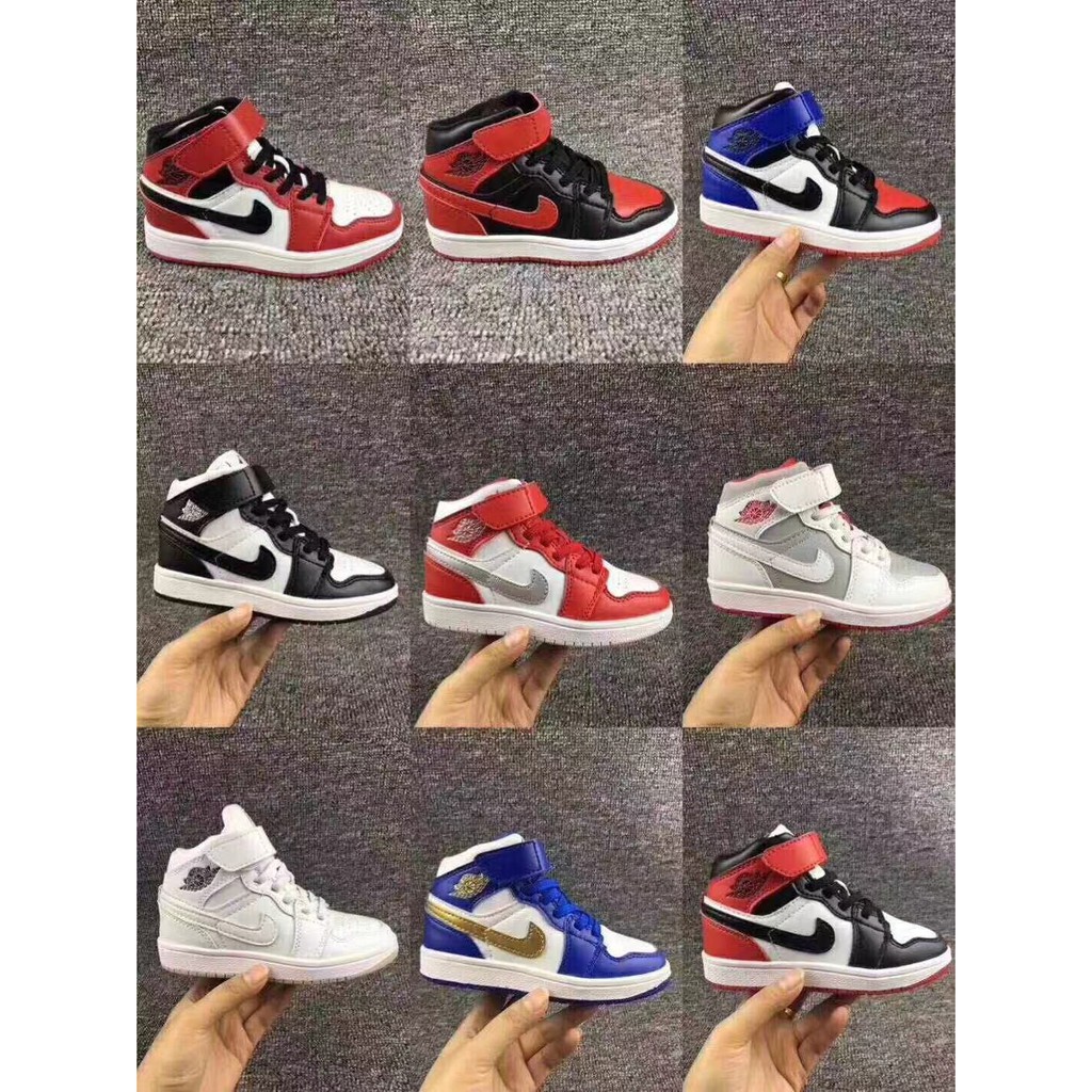 black jordan 1 kids