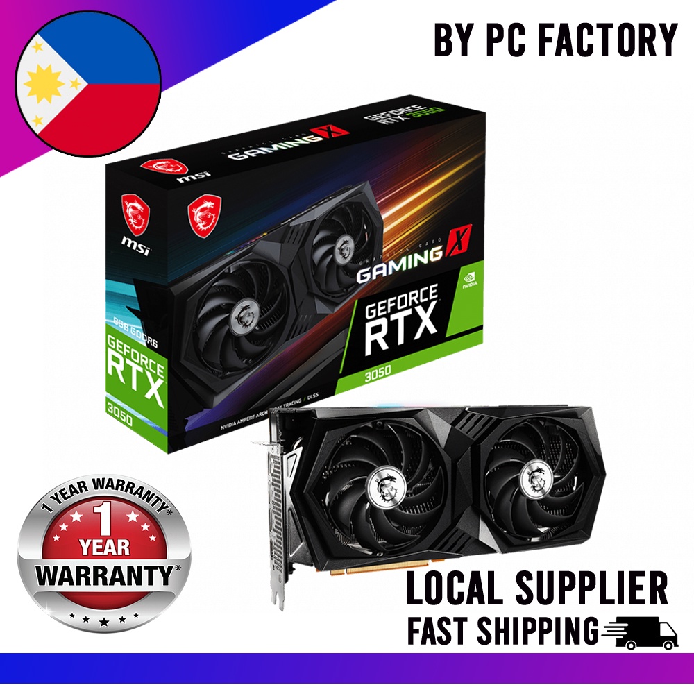 MSI Geforce RTX 3050 GAMING X 8G / Ventus 2X 8G OC / Aero ITX 8G OC ...