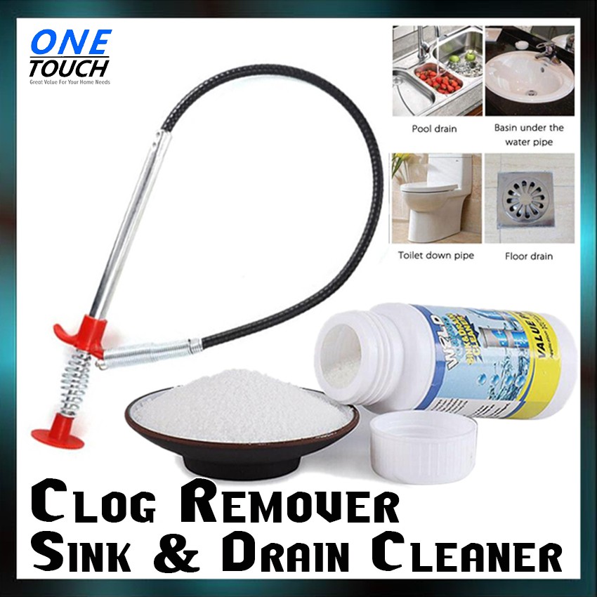 Bundle Clog Remover Hair Drain Cleaning With Sink And Cleaner Best Toilet Ee Philippines - Best Drain Cleaner For Hair In Bathroom Sink