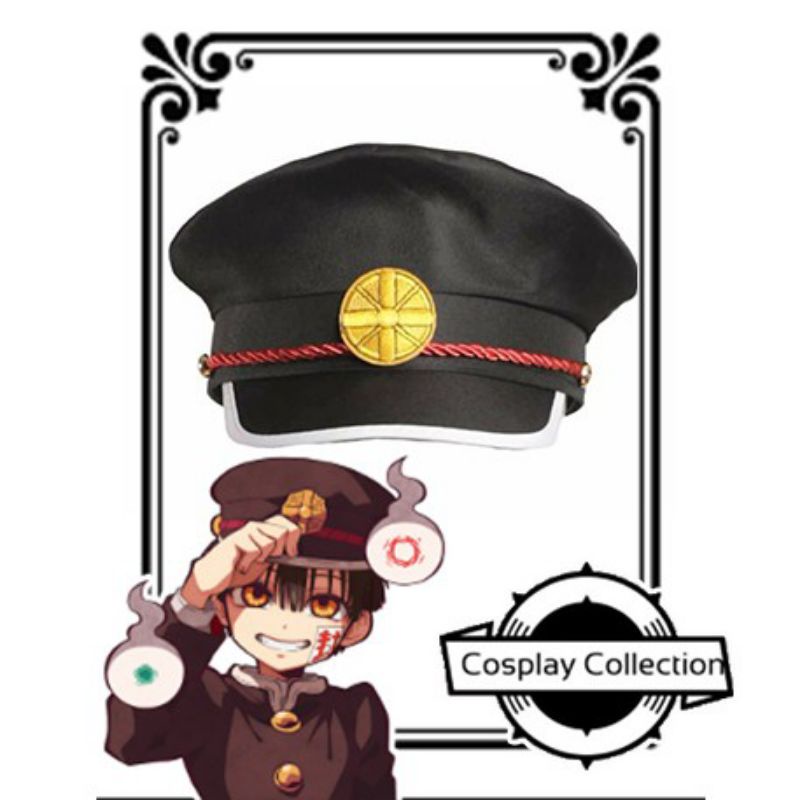 [ Hat ] • Hanako Anime Toilet Bound Cosplay Accesories Hat Shopee