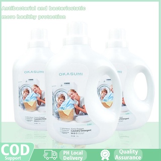 Okasumi Washing laundry Detergent 5 in1 Perfume Antibacterial Soft detergent Deep clean liquid 2kg*3