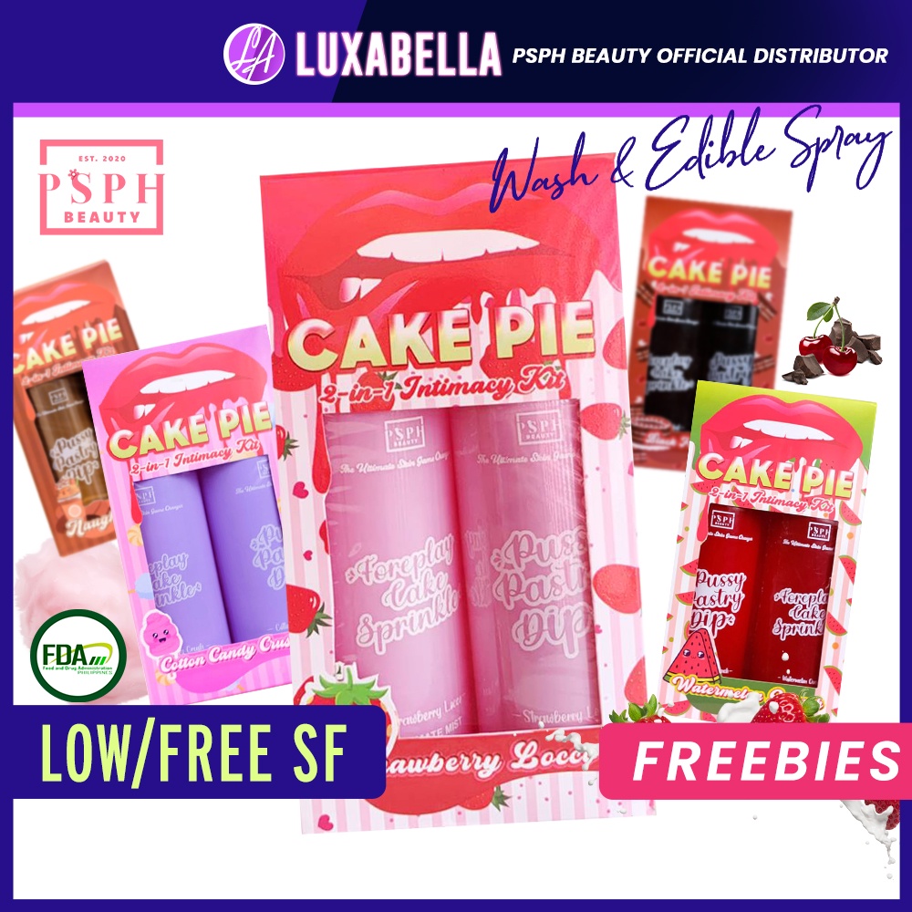 [ON STOCK] CAKE PIE Intimacy Kit with Feminine Wash & Mist Edible Spray