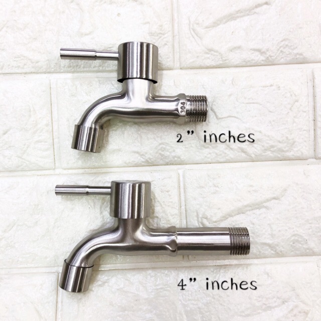 304 Stainless Bathroom Kitchen Faucet High Quality Shopee