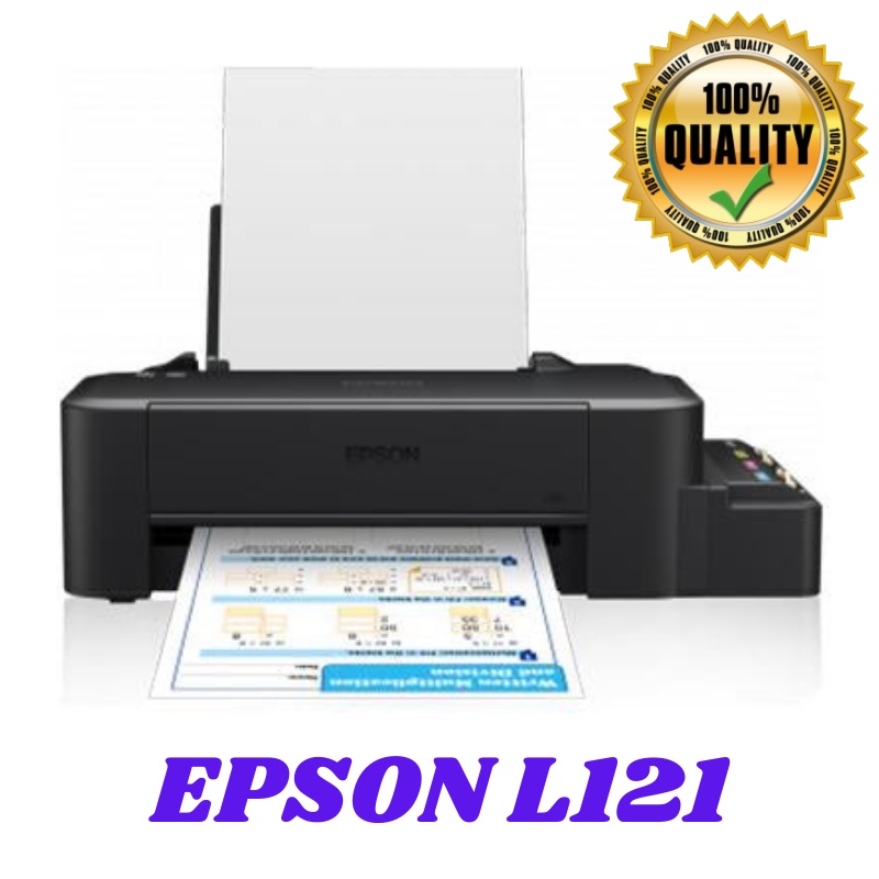 Epson L120 Or L121 Ecotank Single Function Printer W 1set Original Ink Shopee Philippines 9346