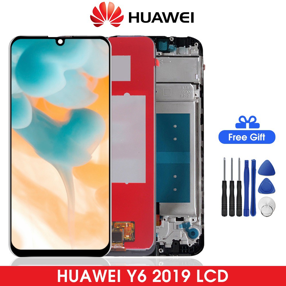 Original Lcd For Huawei Y6 2019 Y6 Pro 2019 Y6 Prime 2019 Lcd Display Screen Touch Digitizer Assembly Fullset Shopee Philippines