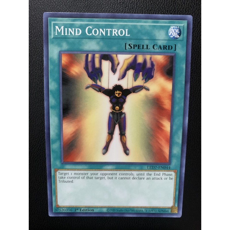 YuGiOh Mind Control (TCG) Shopee Philippines