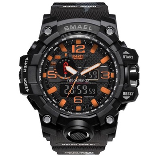 SMAEL Brand Men Camouflage Military Digital LED Wristwatch #9