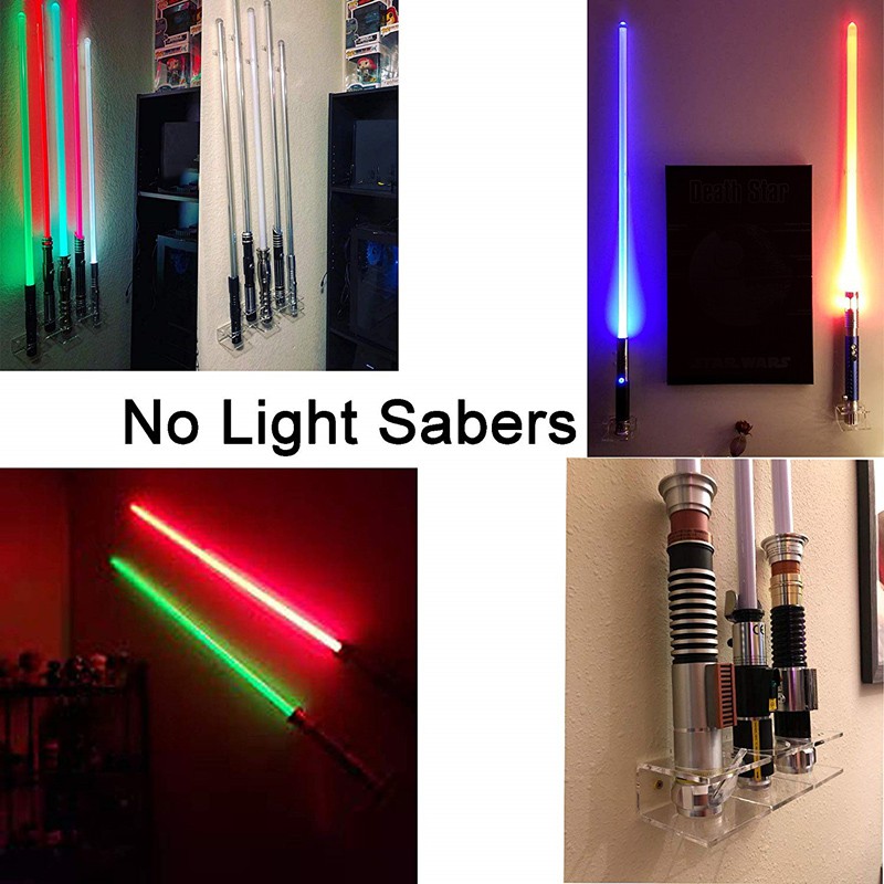 1pcs Light Saber Stand Vertical Wall Mount Rack For Star Wars Force Fx Lightsabers Ee Philippines - Wall Lightsaber Display