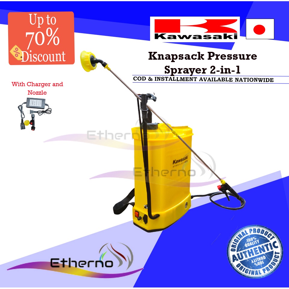 Kawasaki 2 in 1 Knapsack Sprayer Shopee Philippines