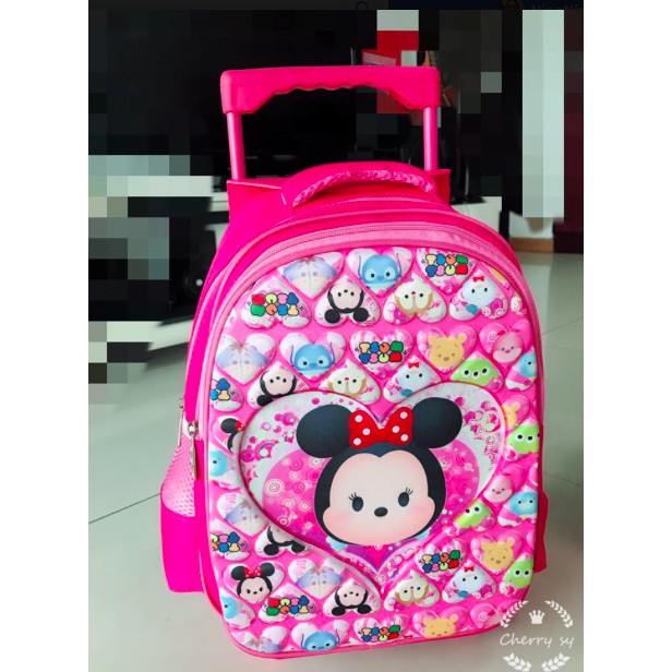 tsum tsum suitcase