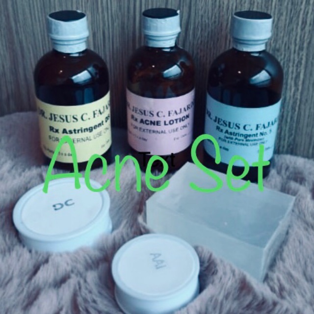 Dr Jesus Fajardo Acne Set Shopee Philippines