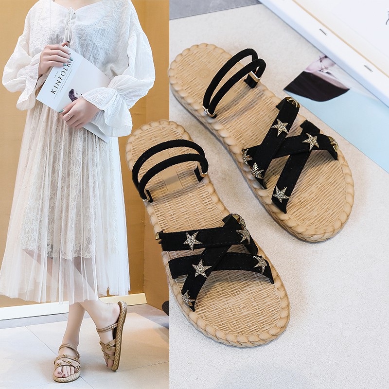 casual beach sandals