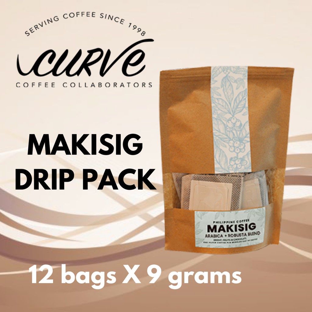 CURVE DRIP COFFEE PACK (DRIP BACK) Shopee Philippines