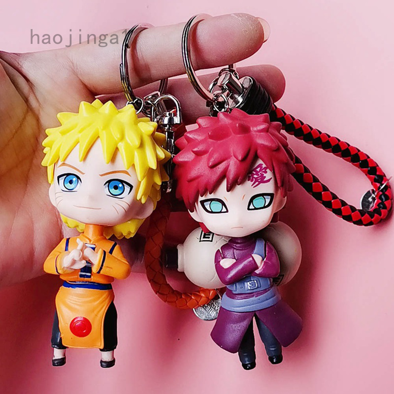 6pcs Set Naruto Acrylic Key Chain Kakashi Gaara Sasuke Akatsuki Members Keychain Itachi Pendants Keyring Cosplay Gift Shopee Philippines