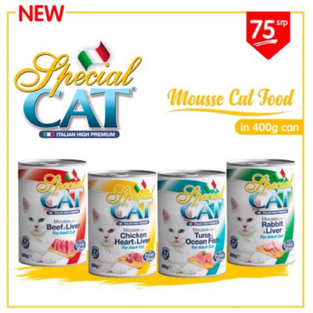 6yhb Special Cat Mousse Wet Cat Food 400g Shopee Philippines