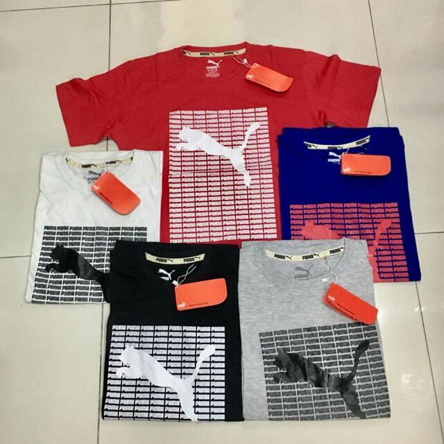 Puma Men S T Shirt Branded Overrun Made In Bangladesh Shopee