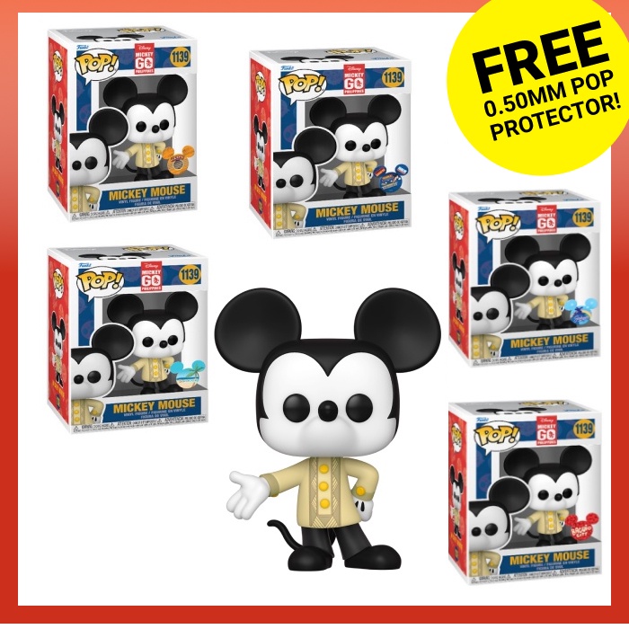 SET OF 5 Disney Mickey Go Philippines Mickey Mouse in Barong #1139 ...