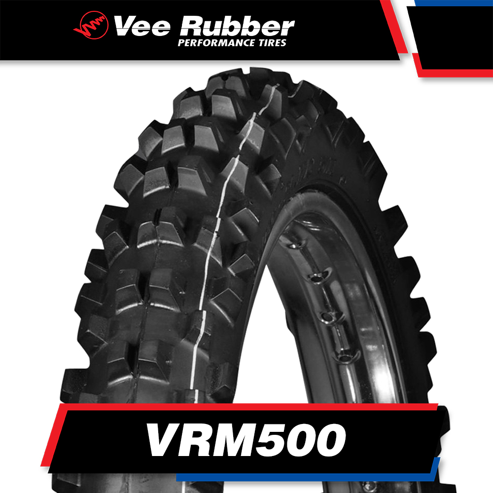 新品送込VRM-376 80 90 90-18 Rubber Vee ミニトレ等ブロックタイヤ前後セット 今年の新作から定番まで！ 90-18