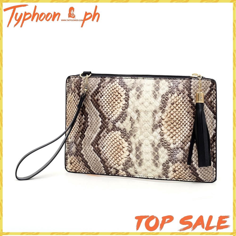 zip clutch bag