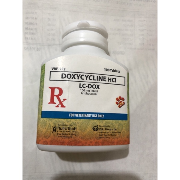 LC DOX 100mg -sold per bottle 100 tabs | Shopee Philippines