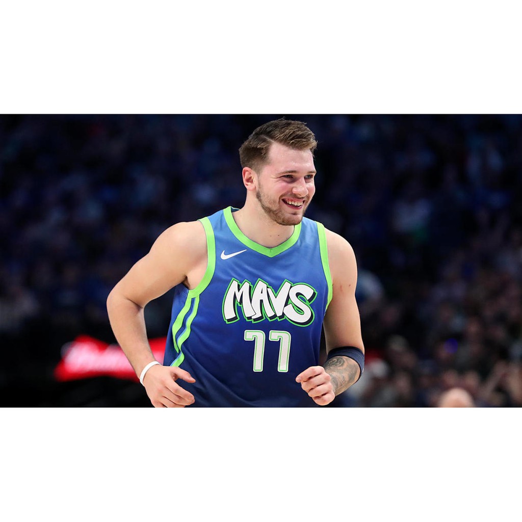 NBA DALLAS 77 Luka Doncic Swingman Basketball Jersey ...