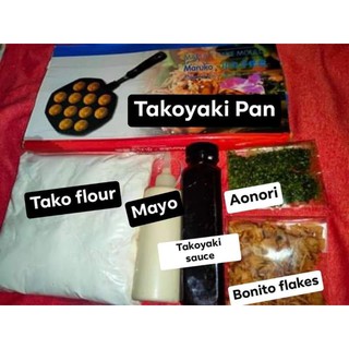 Takoyaki Trial Set with Pan and Tako Stick