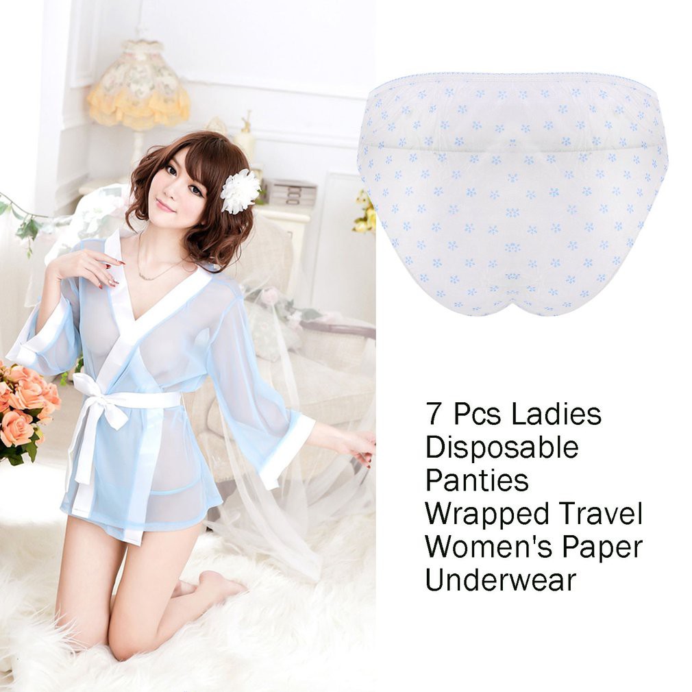 paper panties for travel