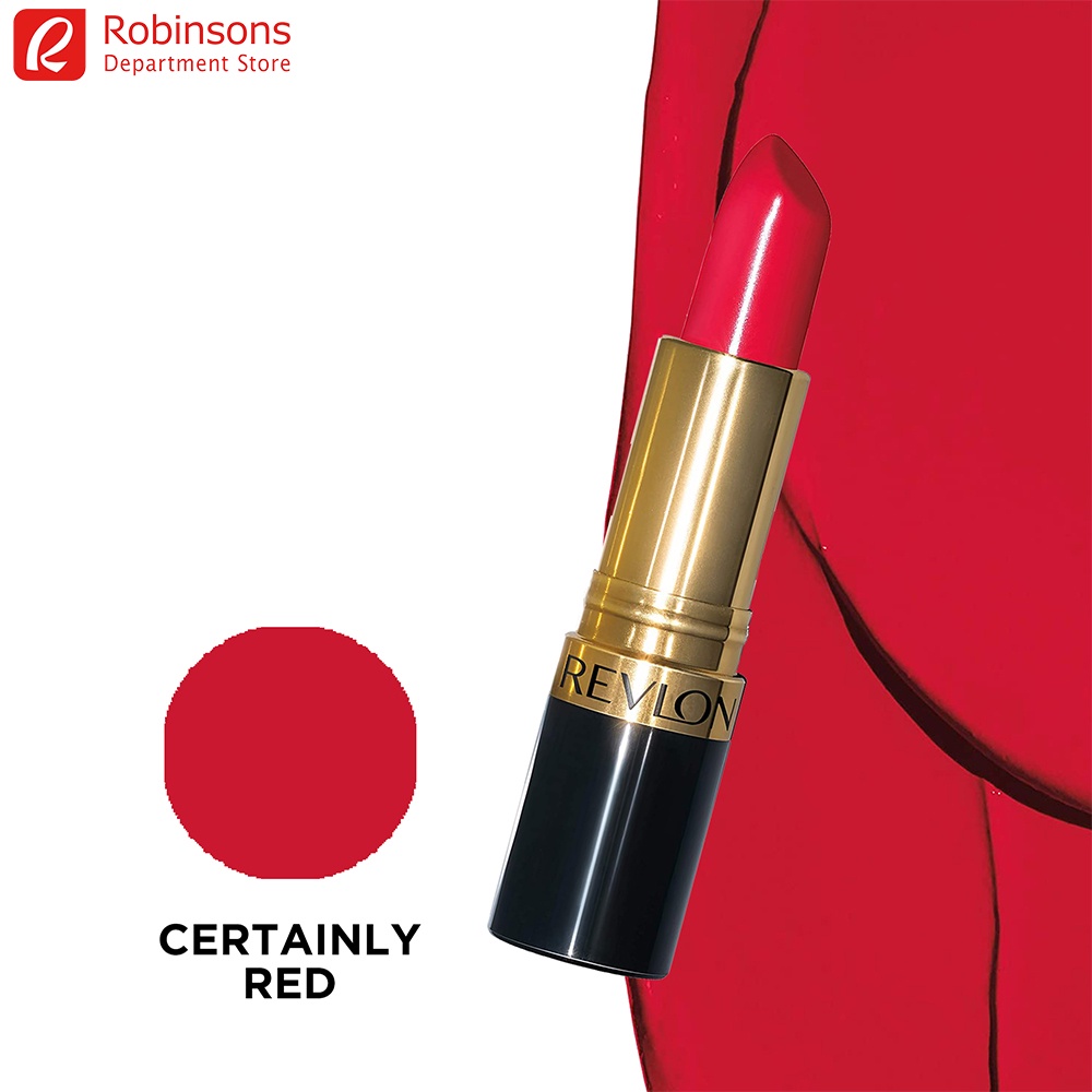 Revlon Super Lustrous™ Lipstick Crème (Certainly Red) | Shopee Philippines