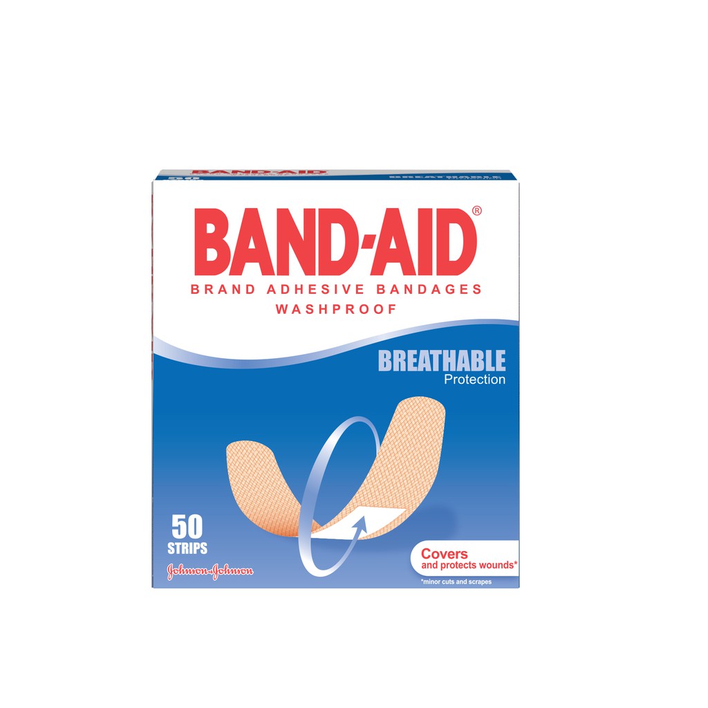 BandAid Adhesive Bandages 50 Strips Shopee Philippines