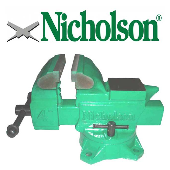 Nicholson Heavy Duty Steel Swivel Bench Vise 4 Shopee Philippines