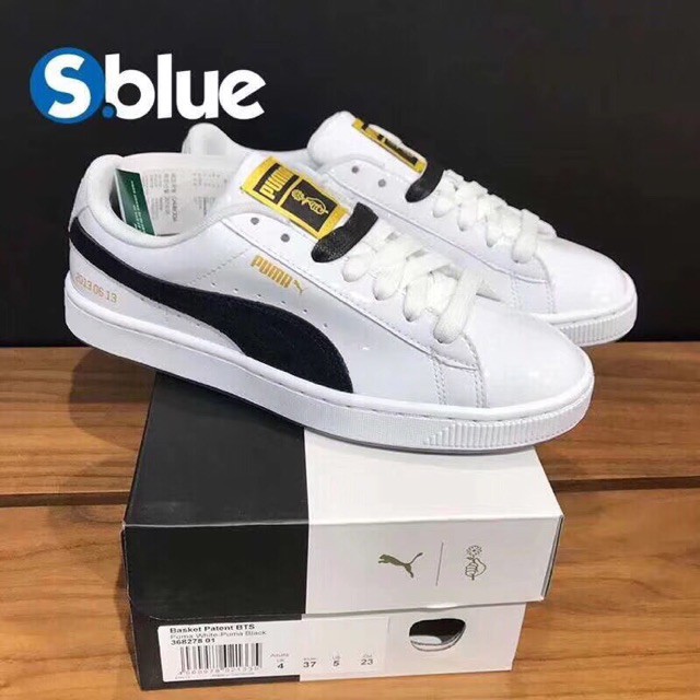 sneakers puma x bts basket patent