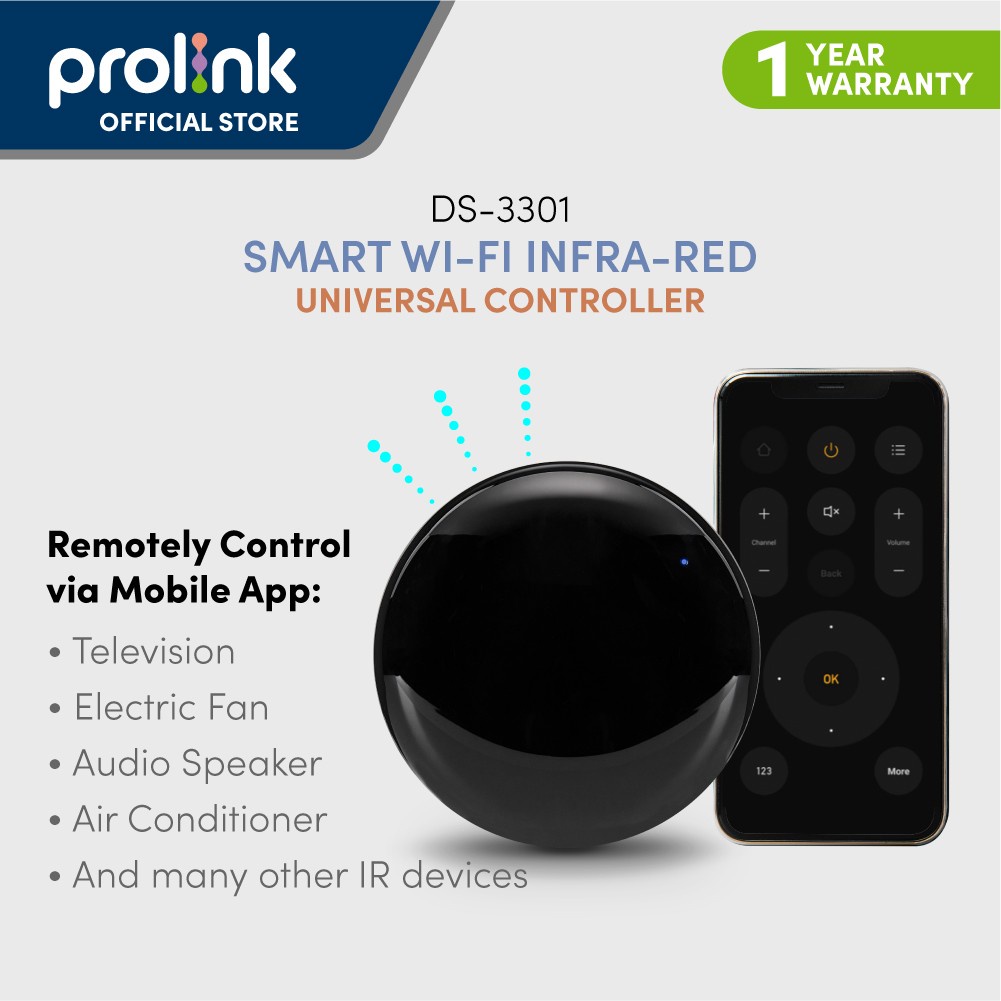 Prolink Smart Home Wifi IR Controller/ IR universal remote control for